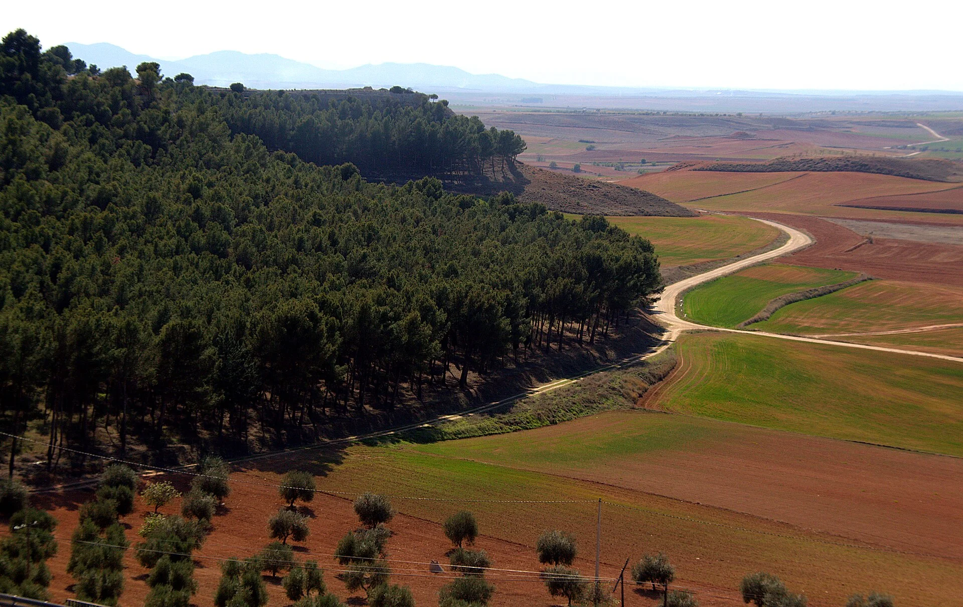 Paisaje de La Guardia, Toledo