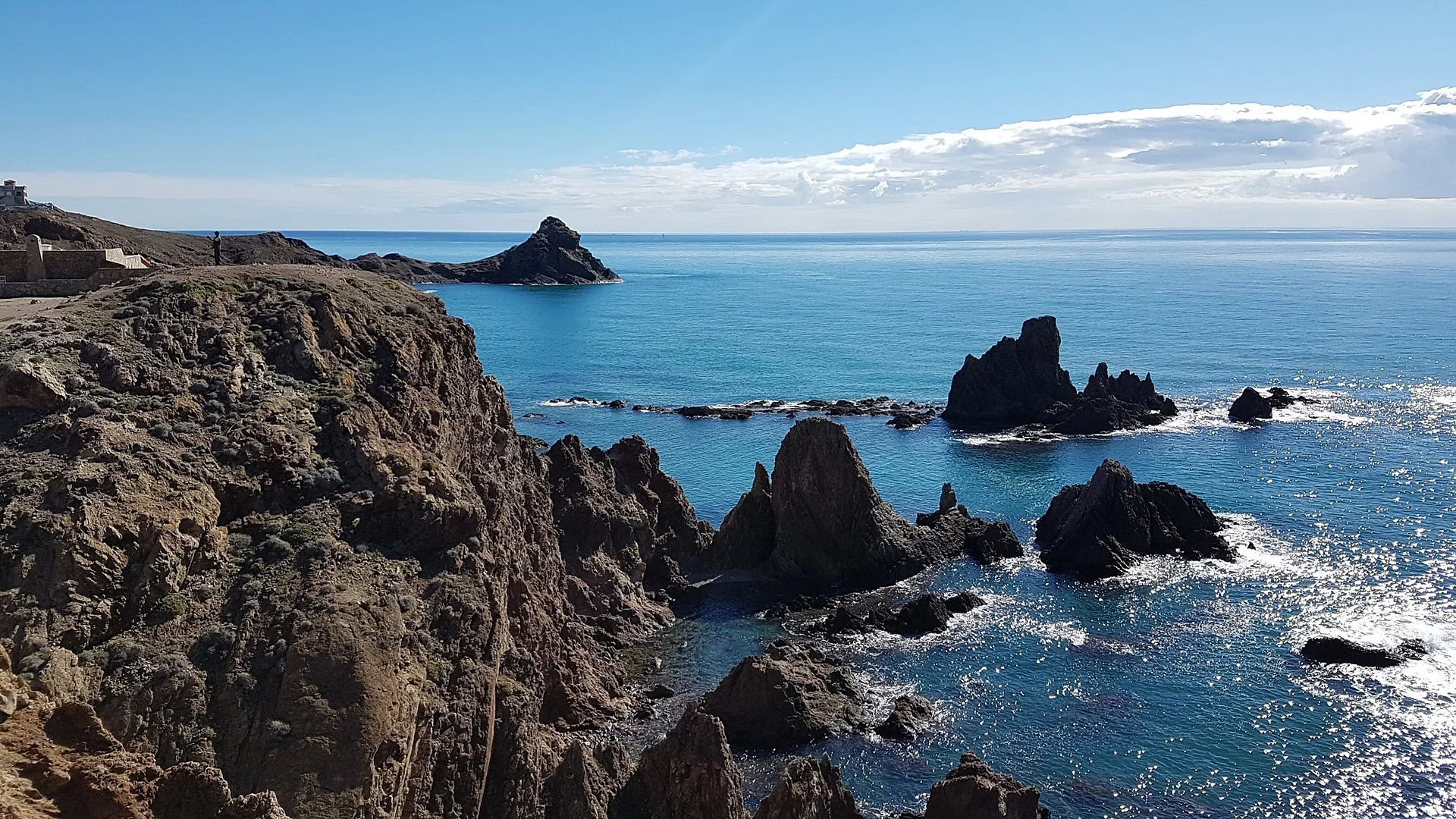 Vista desde el faro de Cabo de Gata